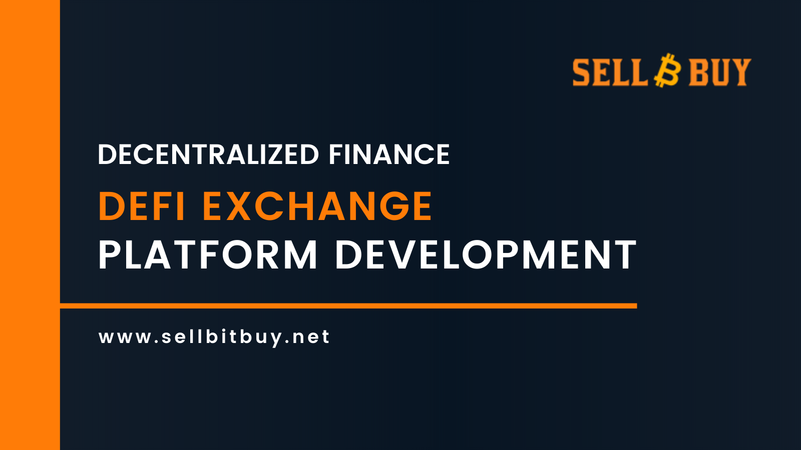 DeFi Decentralized Exchange Platform Development Company
