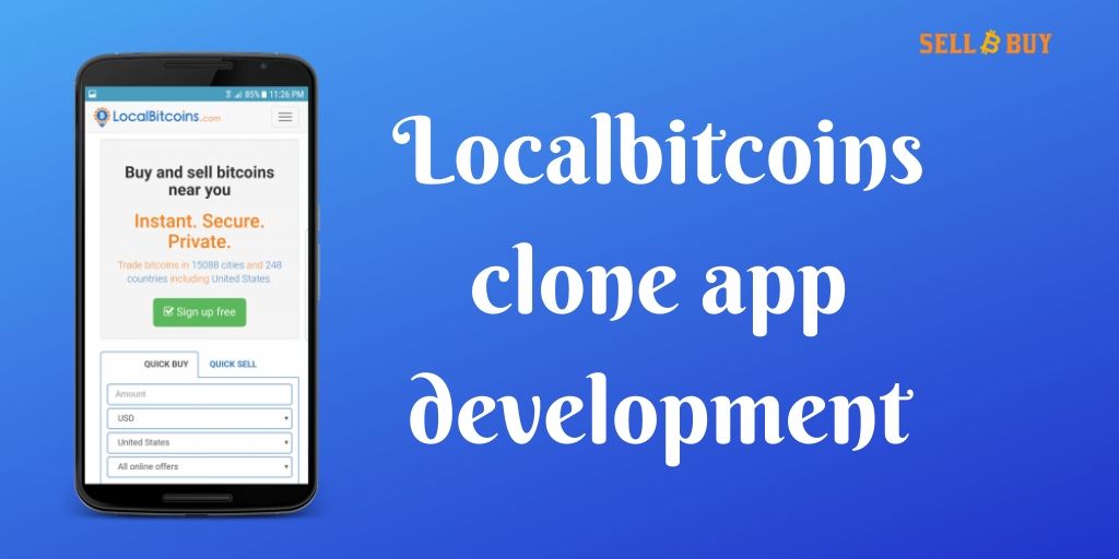 Create a Bitcoin trading Clone App like LocalBitcoins.