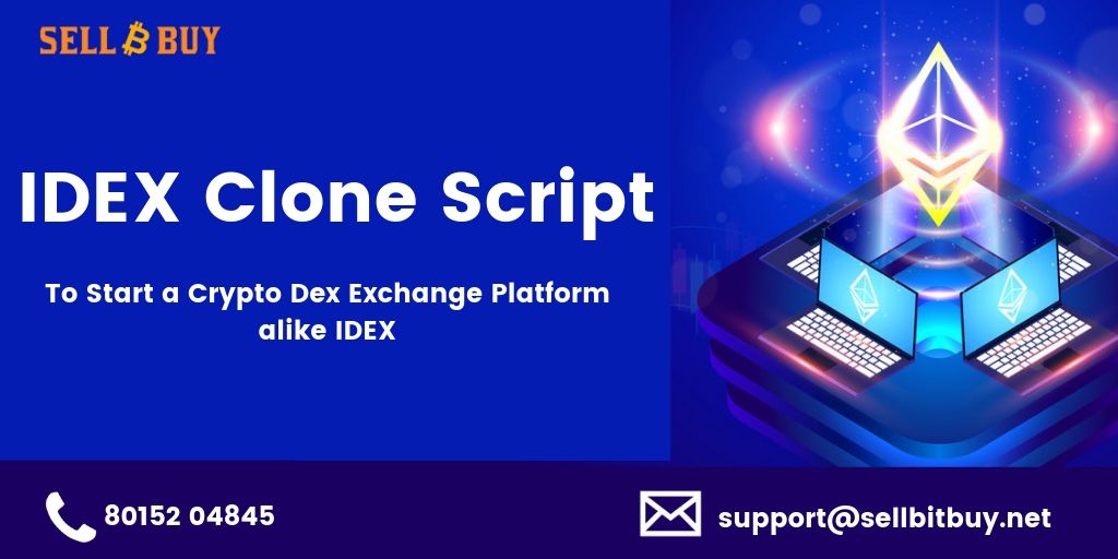 IDEX clone script - To start your own decentralized exchange website alike IDEX.